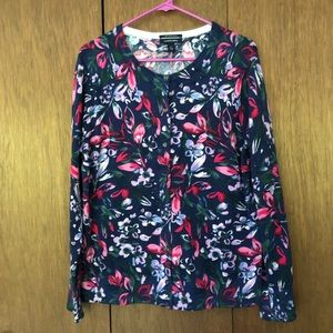 EUC Lands’ End Cardigan Sweater Size L